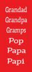 Picture of 3D CARD AMAZING GRANDAD CHRISTMAS CARD